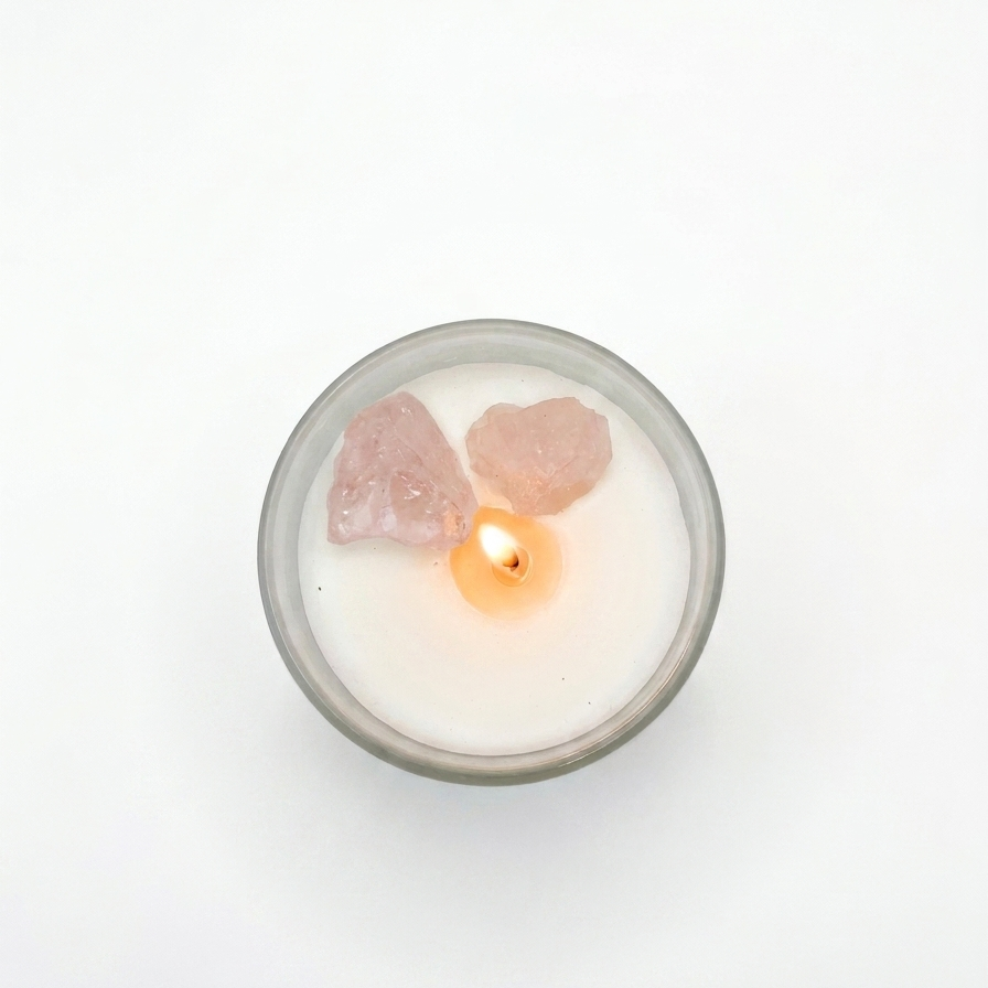 Self-love and emotional wound candle.